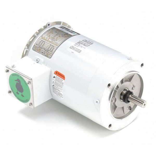 Washdown Motor, 3 HP, 1-15/16 in. Shaft L