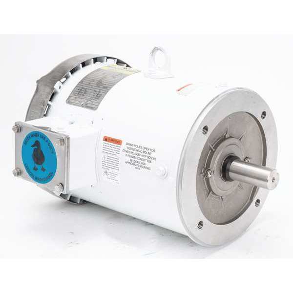 Washdown Motor, 3 HP, 182TC Frame, CWSE