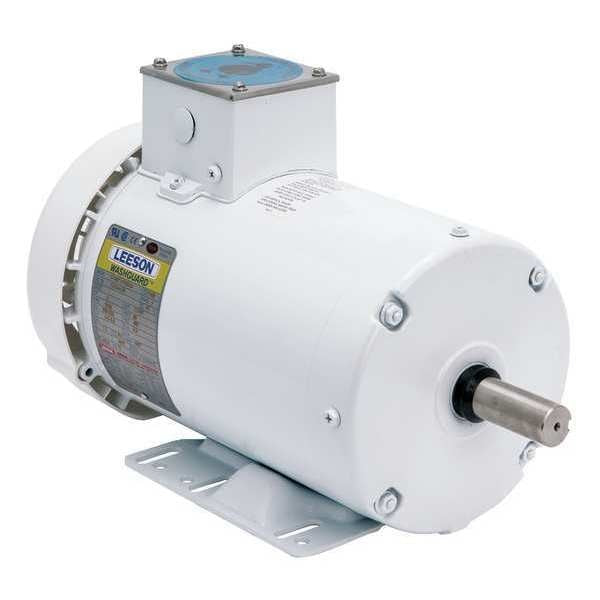 Feather Picker Motor, 3-Phase, 3 HP, 208-230/460V AC, 1,740 Nameplate RPM, 145T Frame