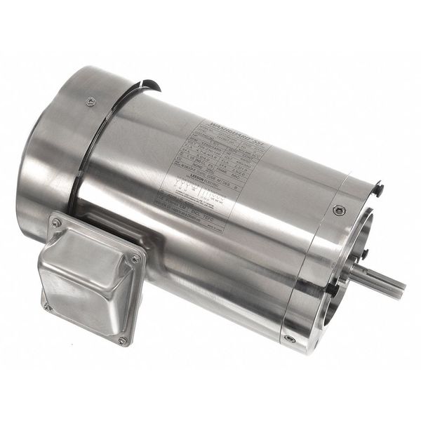 Washdown Motor, 1-1/2 HP, 1740 RPM