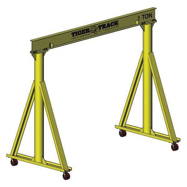 Portable Gantry Crane, 4000 lb., Enamel