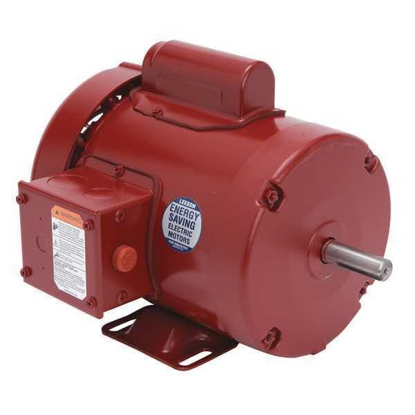 Farm Duty Motor, Capacitor-Start, 1/3 HP, 115/208-230V AC, 1,725 Nameplate RPM, 56 Frame