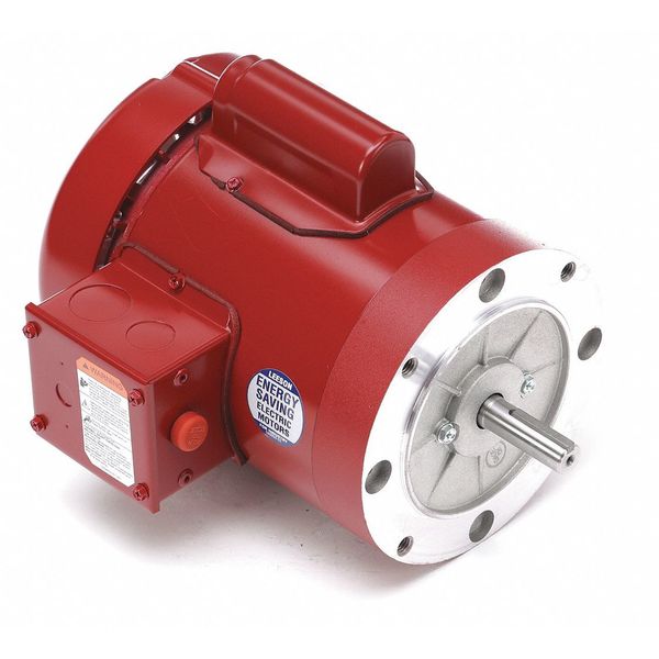 Farm Duty Motor, Capacitor-Start, 1/2 HP, 115/208-230V AC, 1,725 Nameplate RPM, 56C Frame