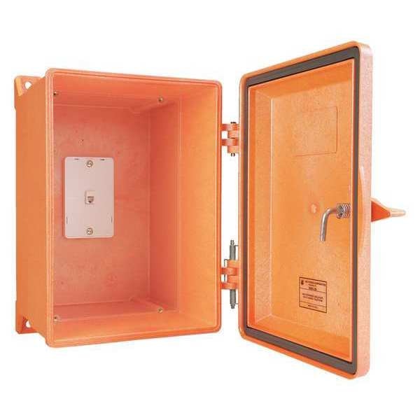 Weatherproof Phone Enclosure, Orange