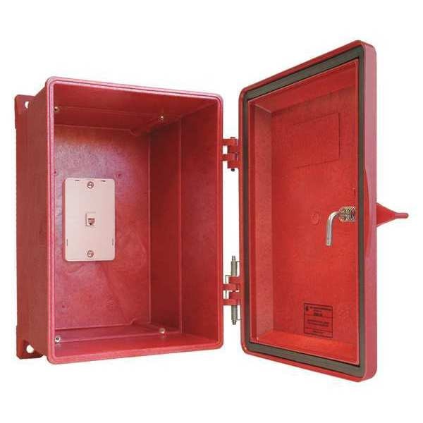 Weatherproof Phone Enclosure, Red