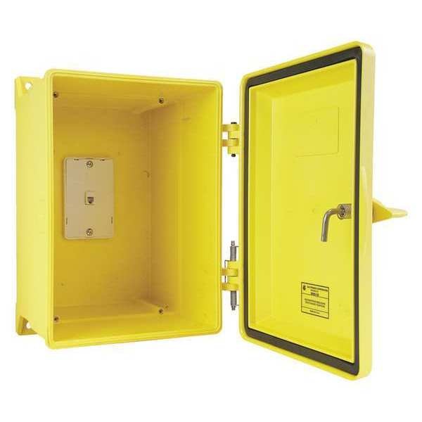 Weatherproof Phone Enclosure, Yellow