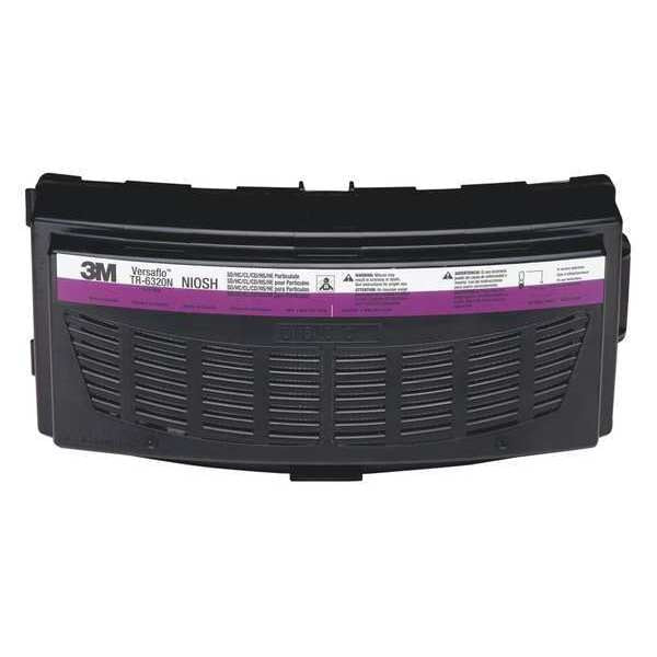 Combination Cartridge/Filter, Snap On/Off, NIOSH, Magenta, White, 5 PK, NIOSH