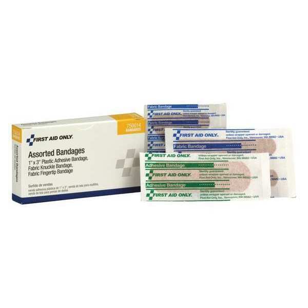 Adhesive Bandages, Fabric, 4 in. L