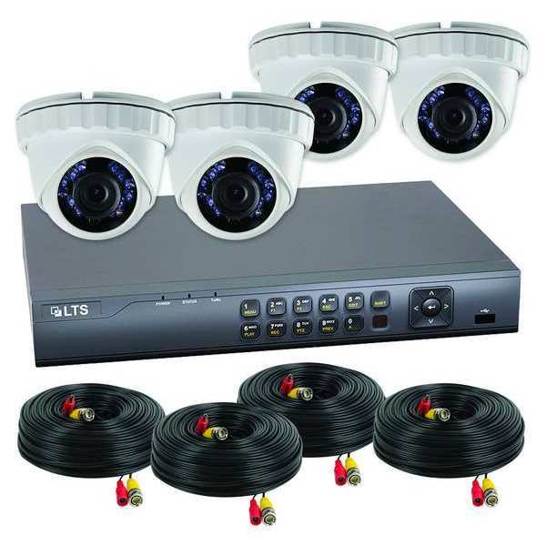DVR HD Camera Kit, Turret, Fixed, 5W