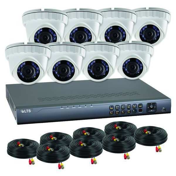 DVR HD Camera Kit, Turret, Fixed, 2MP