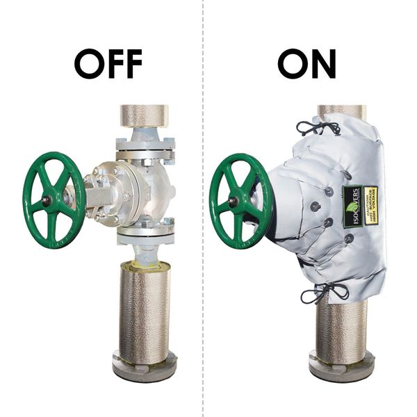 Valve Insulation, 12 in. L, 12 in. W