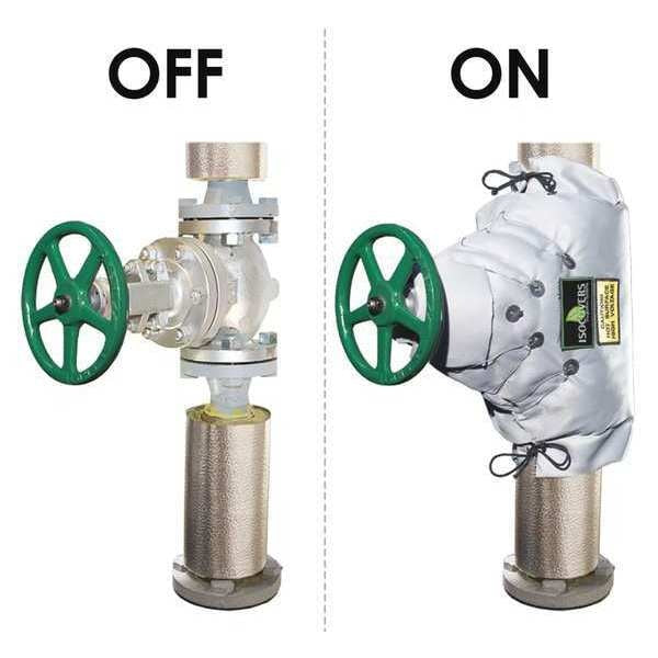 Valve Insulation, 12 in. L, 18 in. W