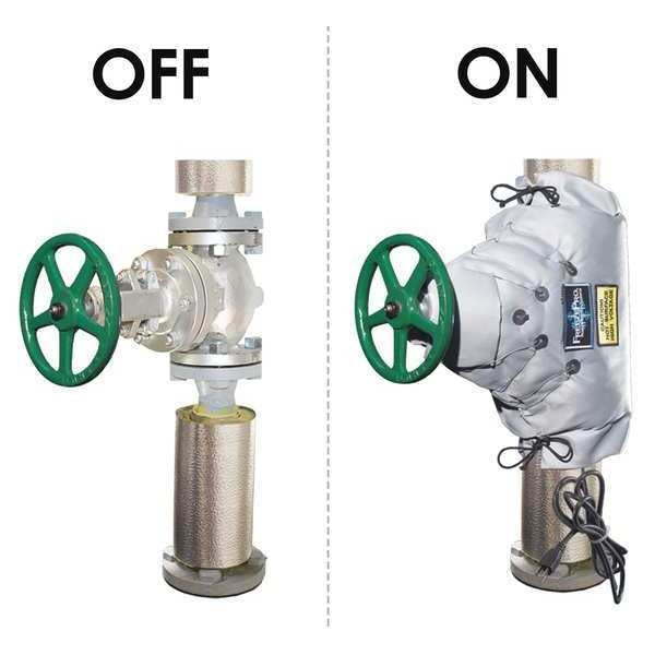 Valve Insulation Heater, 12 in. L, 18 in.W