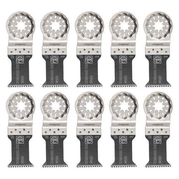 Plunge Blades, Stl, 1-3/8in. Size, PK10
