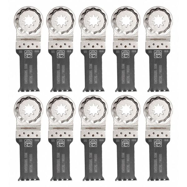 Saw Blades, Bi-Metal, 1-1/8 in. Size, PK10