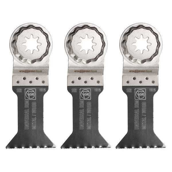Saw Blades, Bi-Metal, 1-3/4 in. Size, PK3