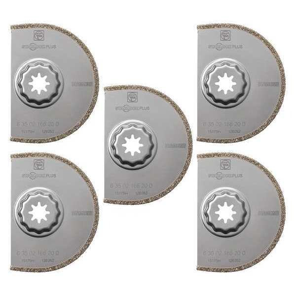Oscillating Blades, 3-9/16, 3-9/16In L, PK5