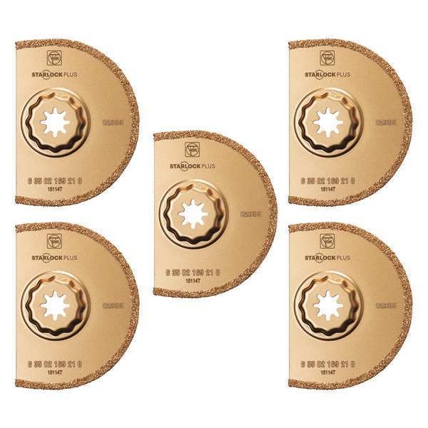 Oscillating Blades, 3-9/16, 3-9/16In L, PK5