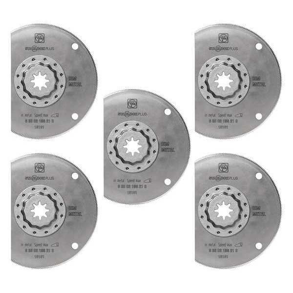 Oscillating Segmented Saw Blades, 4In, PK5