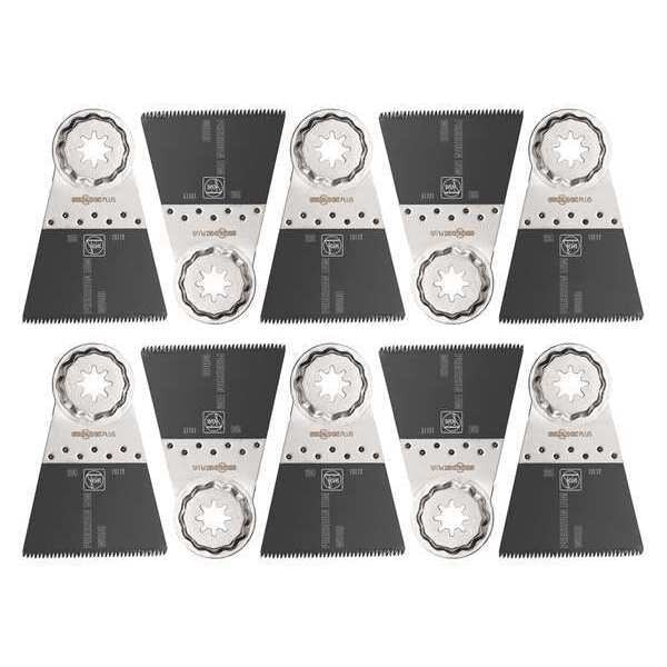 Saw Blades, Bi-Metal, 7-37/58 in. L, PK10