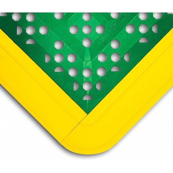 Interlocking Drainage Mat Kit PVC 30 in 27 in 5/8 in