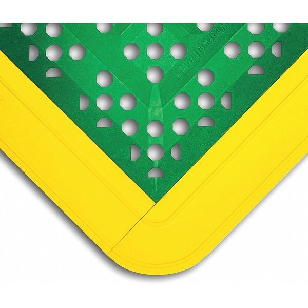 Interlocking Drainage Mat Kit PVC 30 in 27 in 5/8 in