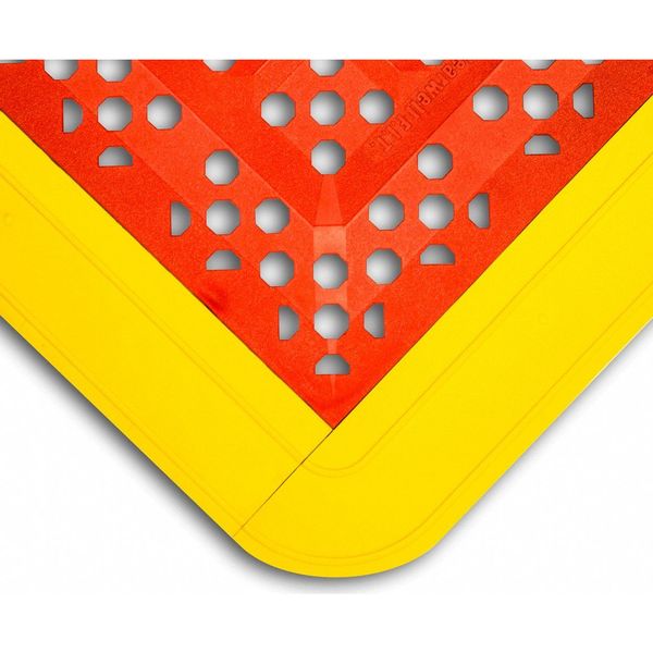 Interlocking Drainage Mat Kit PVC 3 ft 6 in 27 in 5/8 in