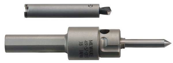 Centering Pin Arbor w/Detachable Drill Cap