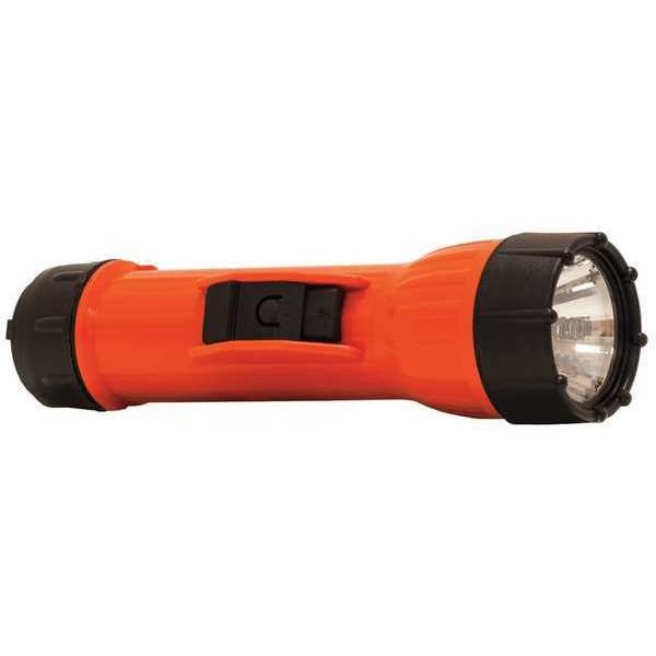 Orange No Led Industrial Handheld Flashlight, 50 lm