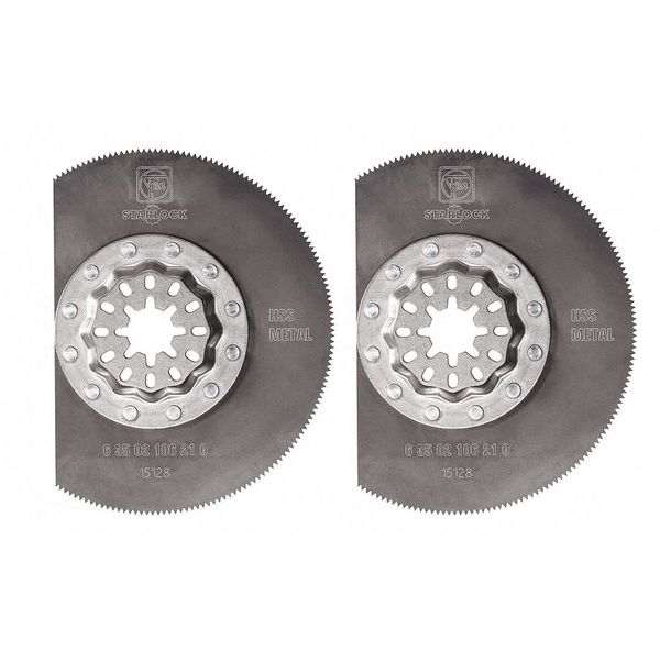 Oscillating Segmented Blades, 3-3/8, PK2