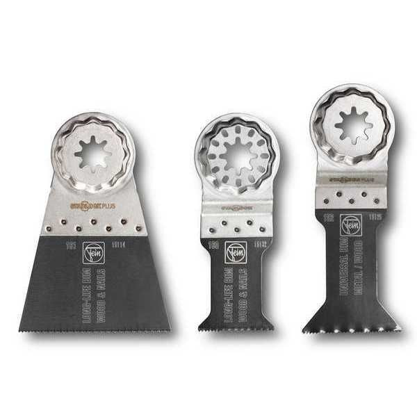 Oscillating Saw Blade Kit, 3-51/64In