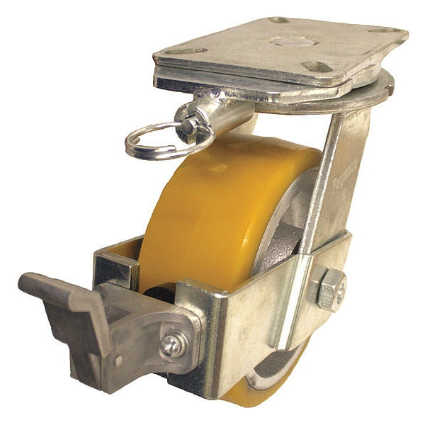 Plate Caster, 2500 lb. Ld Rating, Ball
