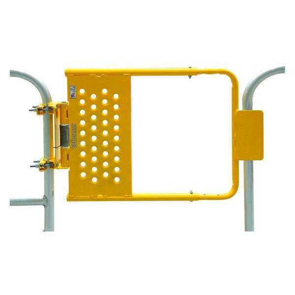 Safety Gate, Yellow, Powder Coated, Steel