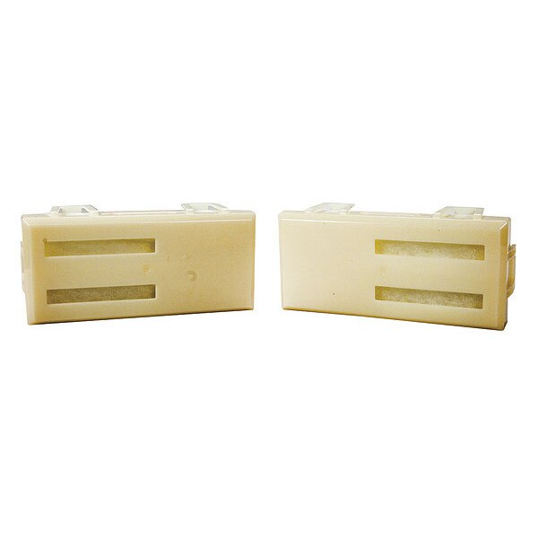 Filter, White, HEPA Glass, 3-1/8