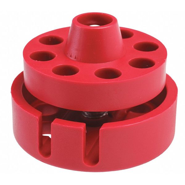 Cable Lockout, Red, Nylon