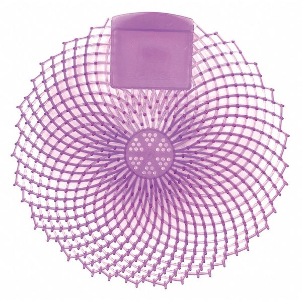 Urinal Screen, NonPara, Lavender Flds, PK12