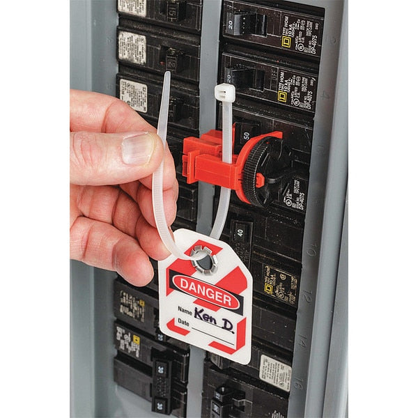 Circuit Breaker Lockout Rail, 2-1/8