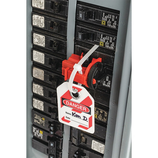 Circuit Breaker Lockout Rail, 2-1/8