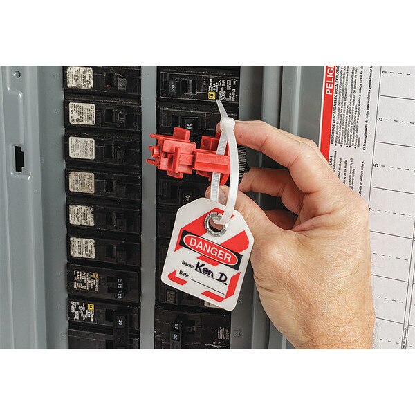 Circuit Breaker Lockout Rail, 2-1/8