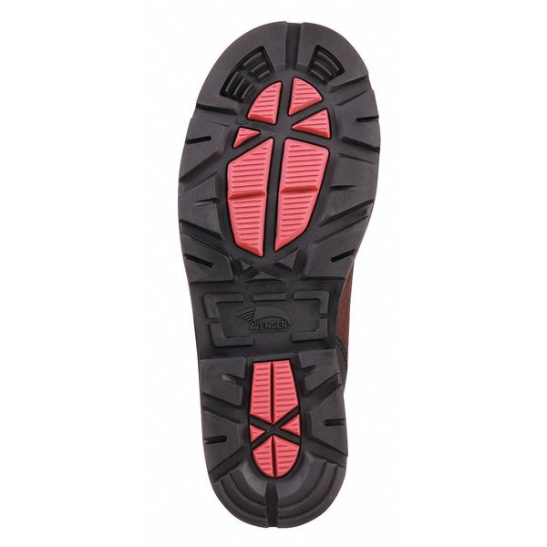 Size 13 Men's Wellington Boot Composite Work Boot, Brown
