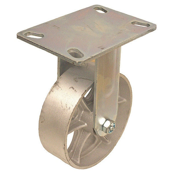 Plate Caster, 1200 lb. Ld Rating, Roller