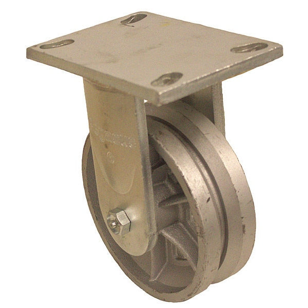 Plate Caster, 1200 lb. Ld Rating, Roller