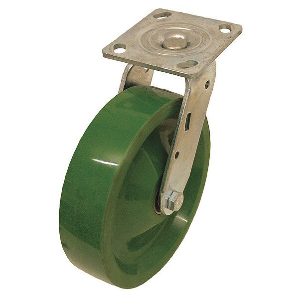 Standard Plate Caster, Swivel, 1000 lb.