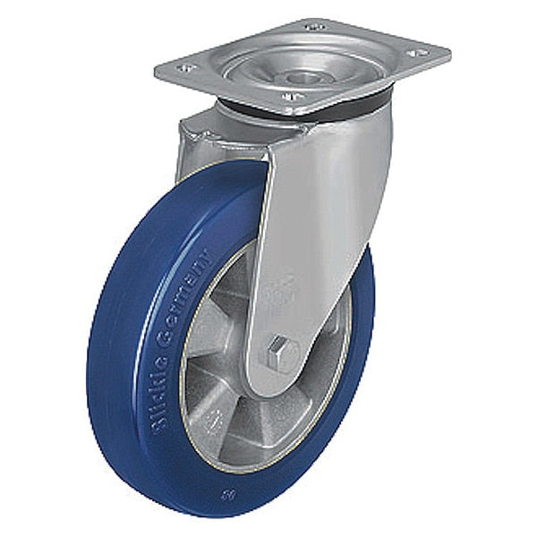 Plate Caster, 770 lb. Ld Rating, Ball