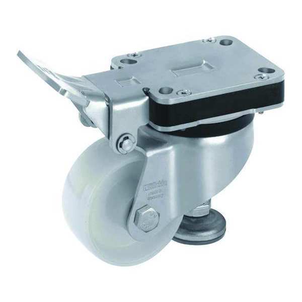 Leveling Caster, 440 lb. Load, Swivel