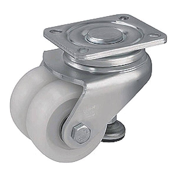 Leveling Caster, 1325 lb. Load, Swivel