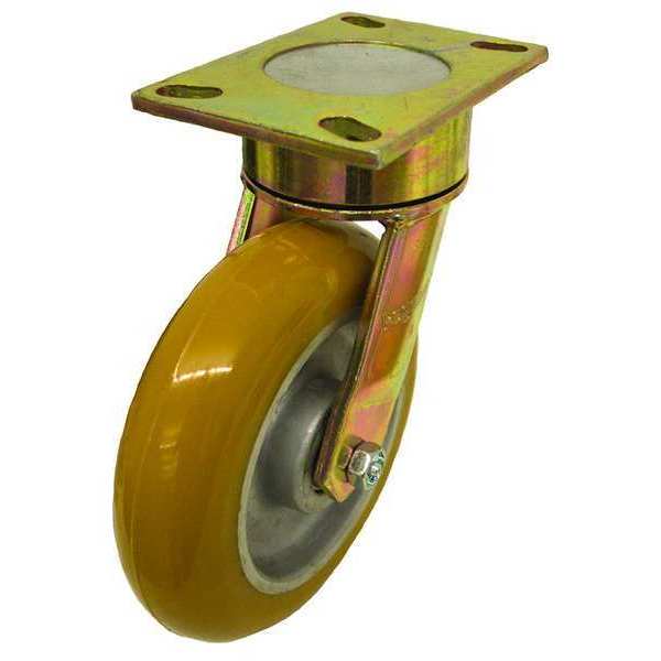 Plate Caster, 1500 lb. Ld Rating, Ball