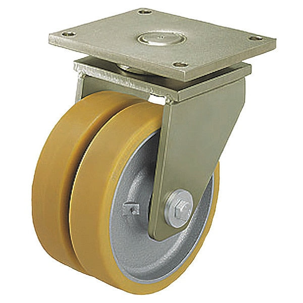 Plate Caster, 1585 lb. Ld Rating, Ball