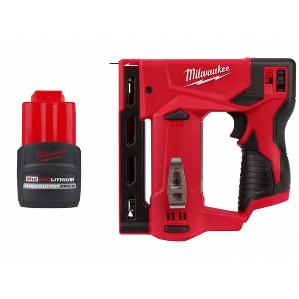 Battery and Crown Stapler, 12V DC