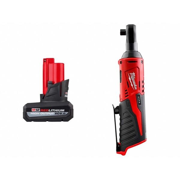 Battery and Ratchet, 250 RPM Free Speed